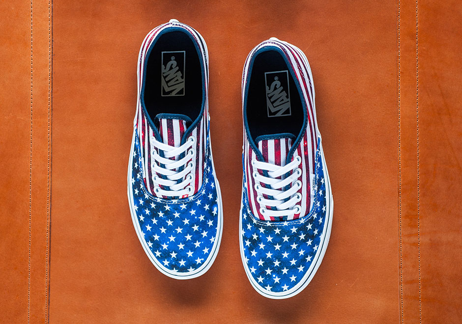 Vans Authentic Americana Flag Stars And Stripes 3