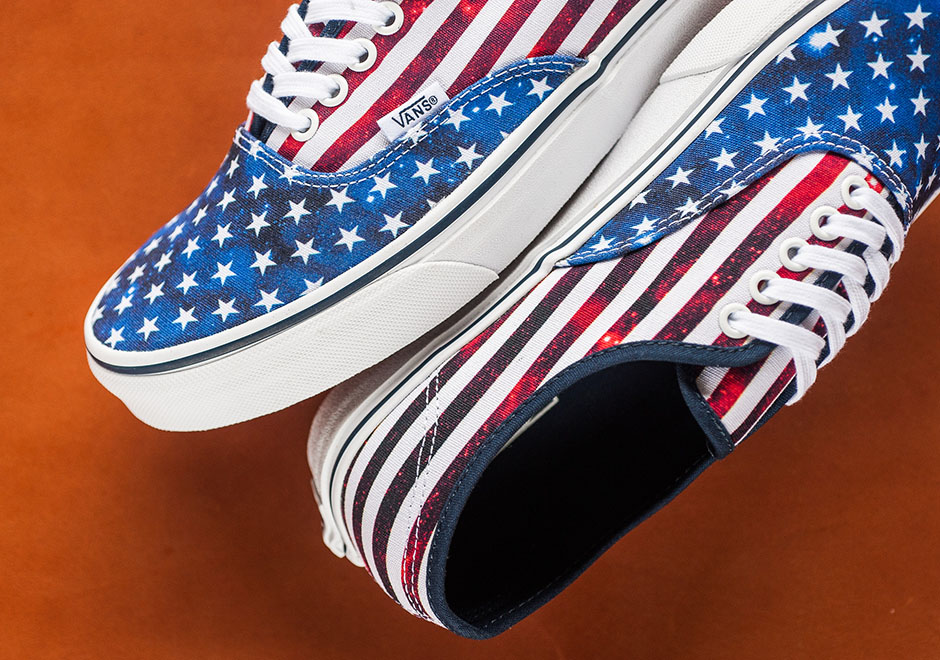 Vans Authentic Americana Flag Stars And Stripes 4