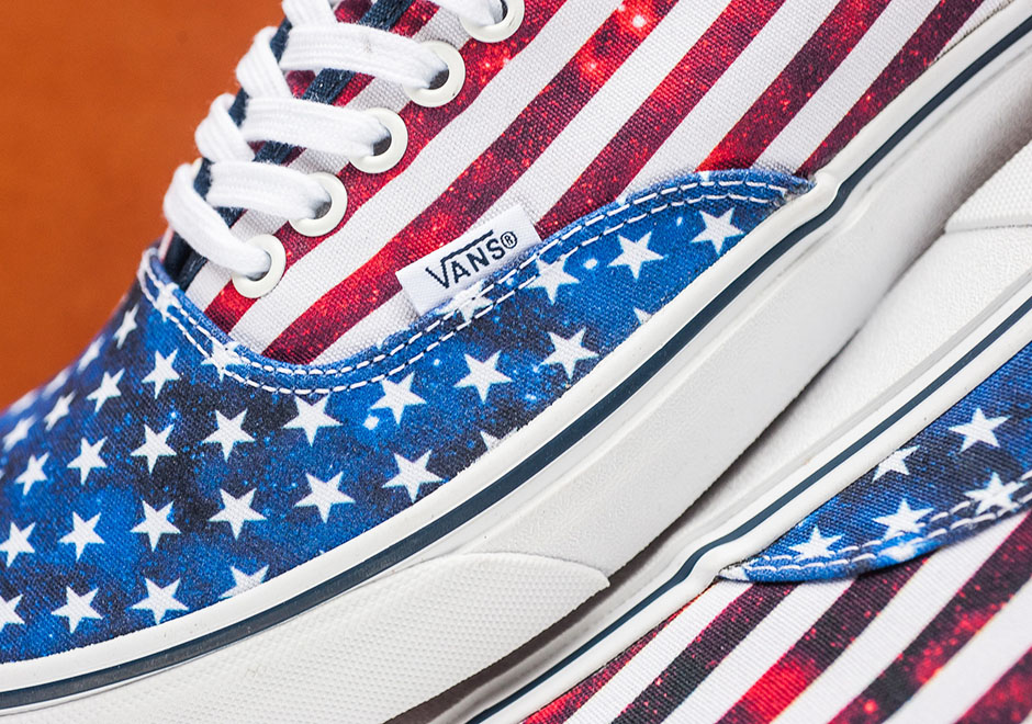 Vans Authentic Americana Flag Stars And Stripes 5
