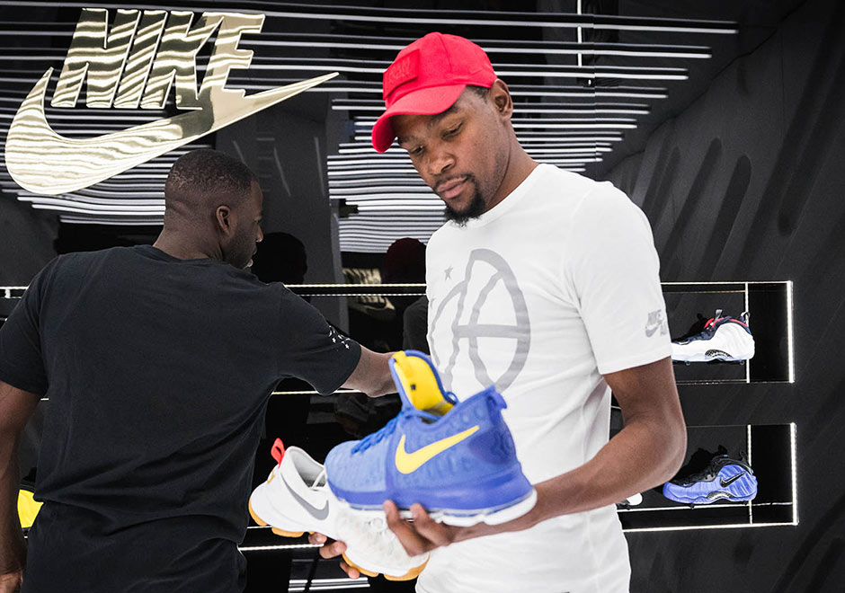 Nike Welcomes Kevin Durant To The Bay Area With Golden Air Pop-Up