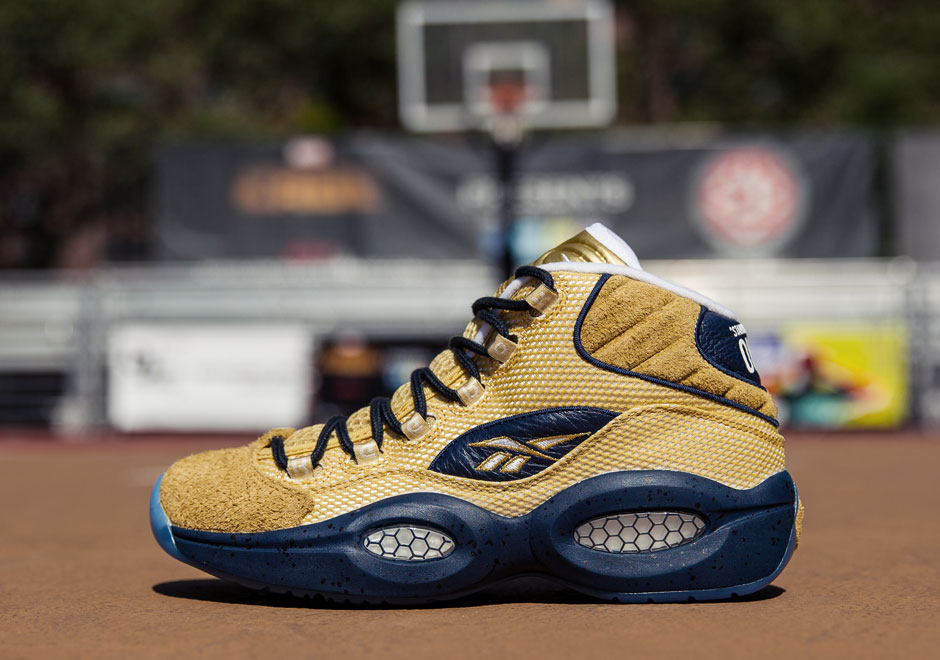 reebok question mid femme noir