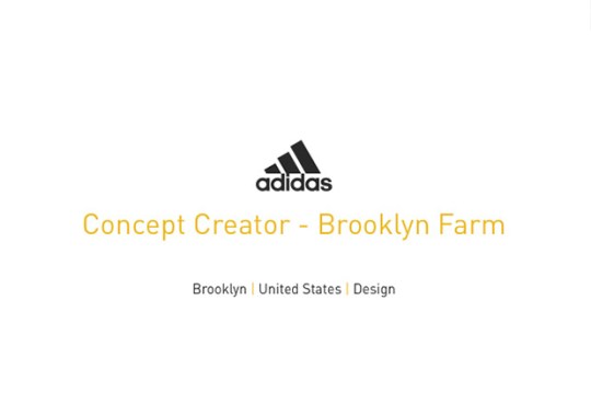 adidas Is Hiring For The Upcoming Brooklyn Office