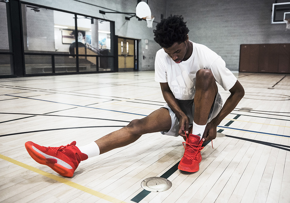 Adidas crazy explosive on feet hotsell