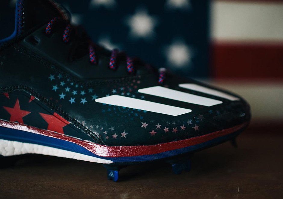 Adidas Energy Boost Icon 2 Baseball Cleat 4th Of July 04