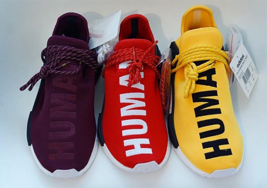 Here’s A Look At A Bunch Of Pharrell x adidas NMD Releases and Samples