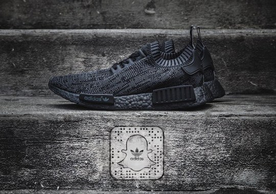 adidas Is Giving Away A 1-of-100 “Pitch Black” NMD Primeknit on Snapchat