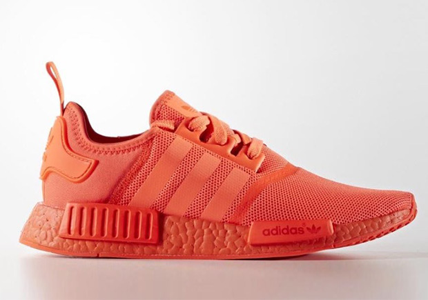 The adidas NMD R1 Goes Full Solar Red