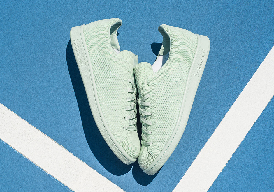 adidas Drops The Stan Smith Primeknit In “Vapor Green”