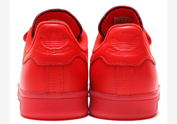 Adidas Stan Smith Velcro All Red S80043 3