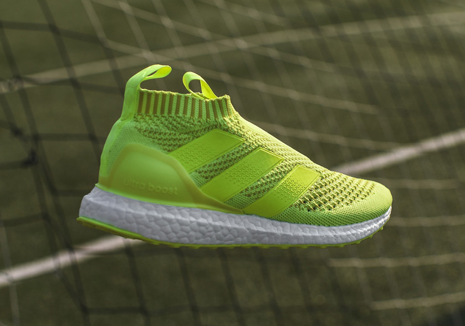 Adidas Ultra Boost Ace16 Purecontrol Neon 10