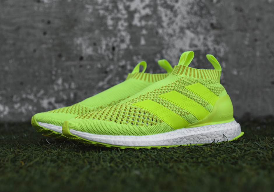 Adidas Ultra Boost Ace16 Purecontrol Neon 3