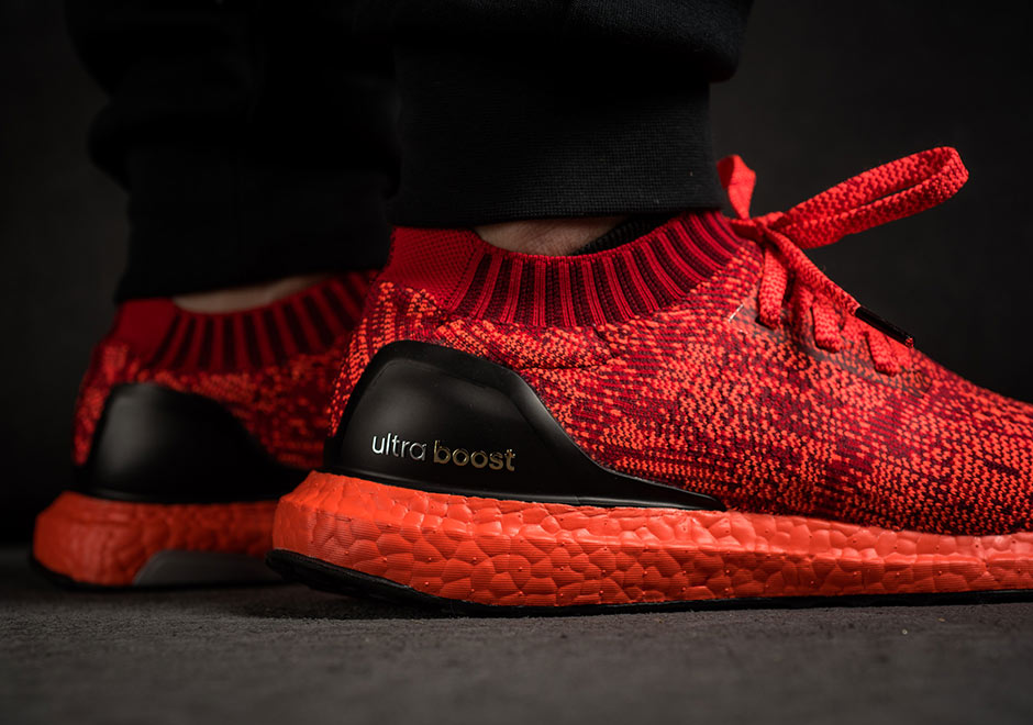 Adidas Ultra Boost Uncaged Colored Boost Red 3