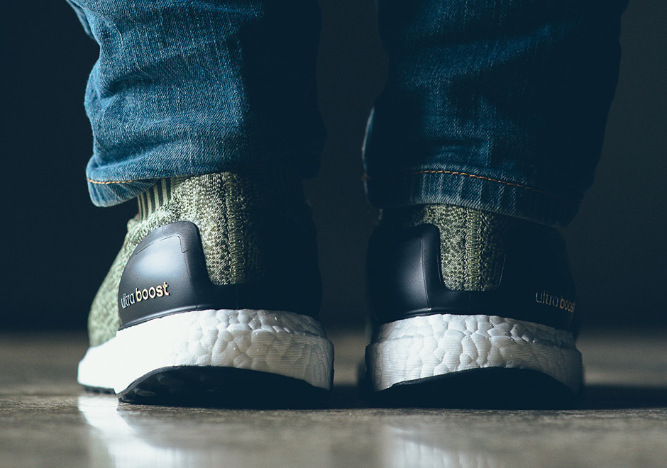 ultra boost uncaged olive green