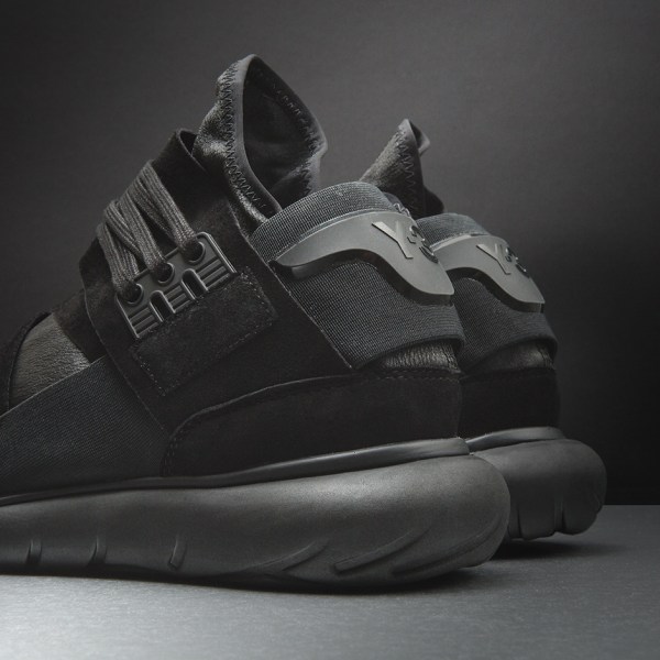 adidas Y-3 Qasa Hi Triple Black Leather | SneakerNews.com