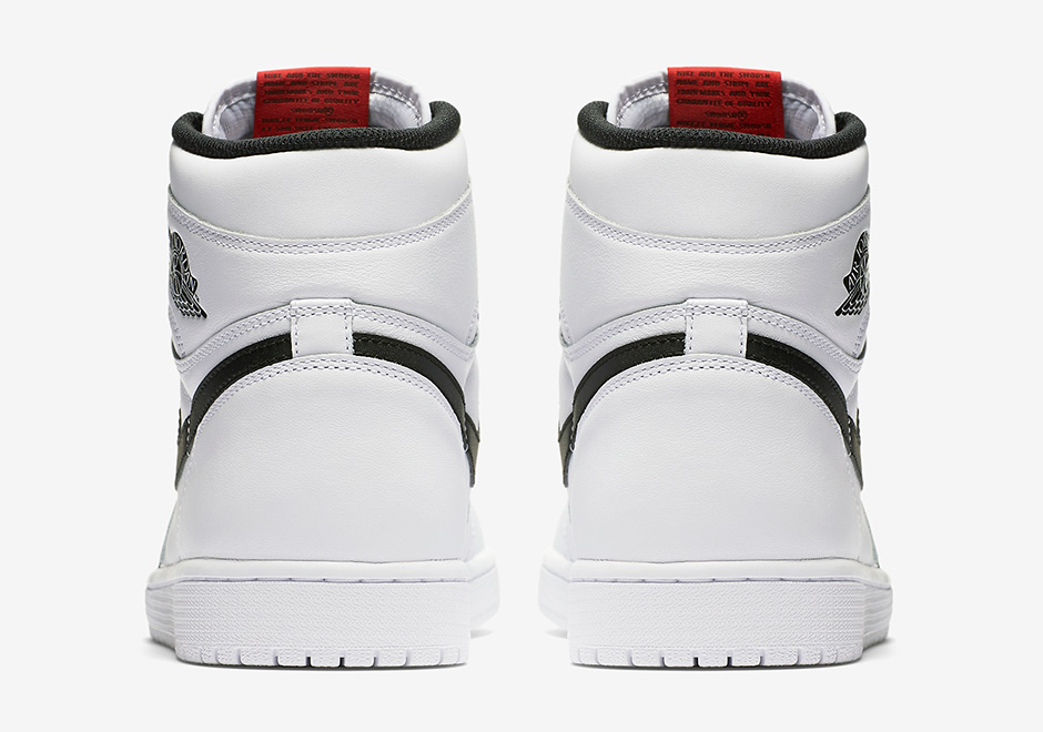 Air Jordan 1 Retro High Og Premium Essentials White Black 1