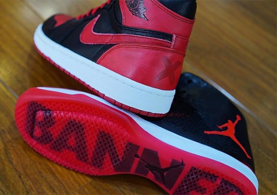 Side By Side Comparison Of The Banned Air Jordan 1 And Air Jordan 31