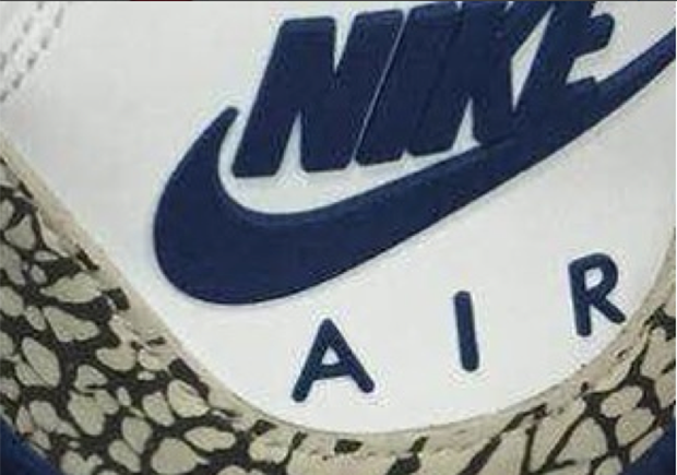 First Look At The Air Jordan 3 "True Blue" Retro With Nike Air
