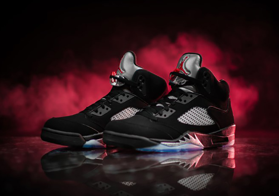 Air Jordan 5 OG Black Metallic Release Details