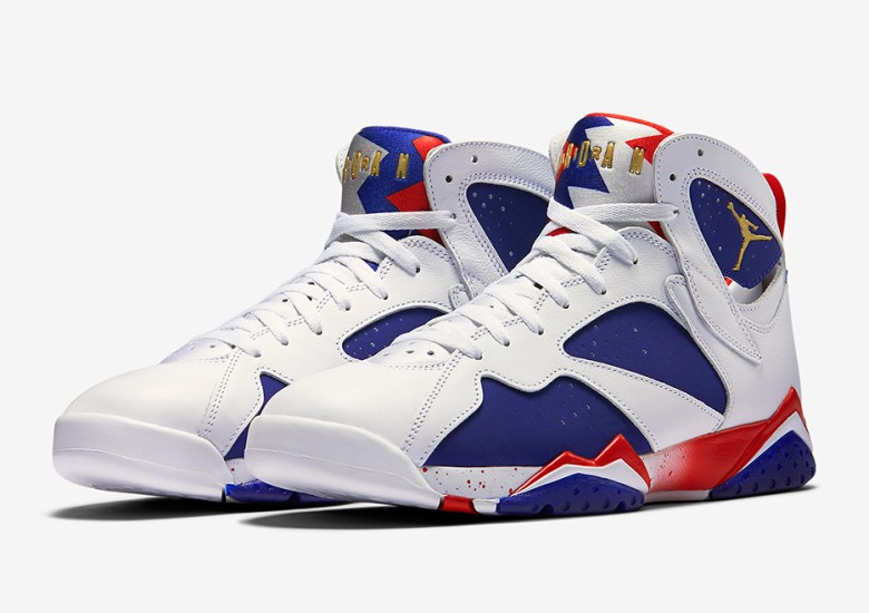 Official Images Of The Air Jordan 7 “Olympic Alternate”