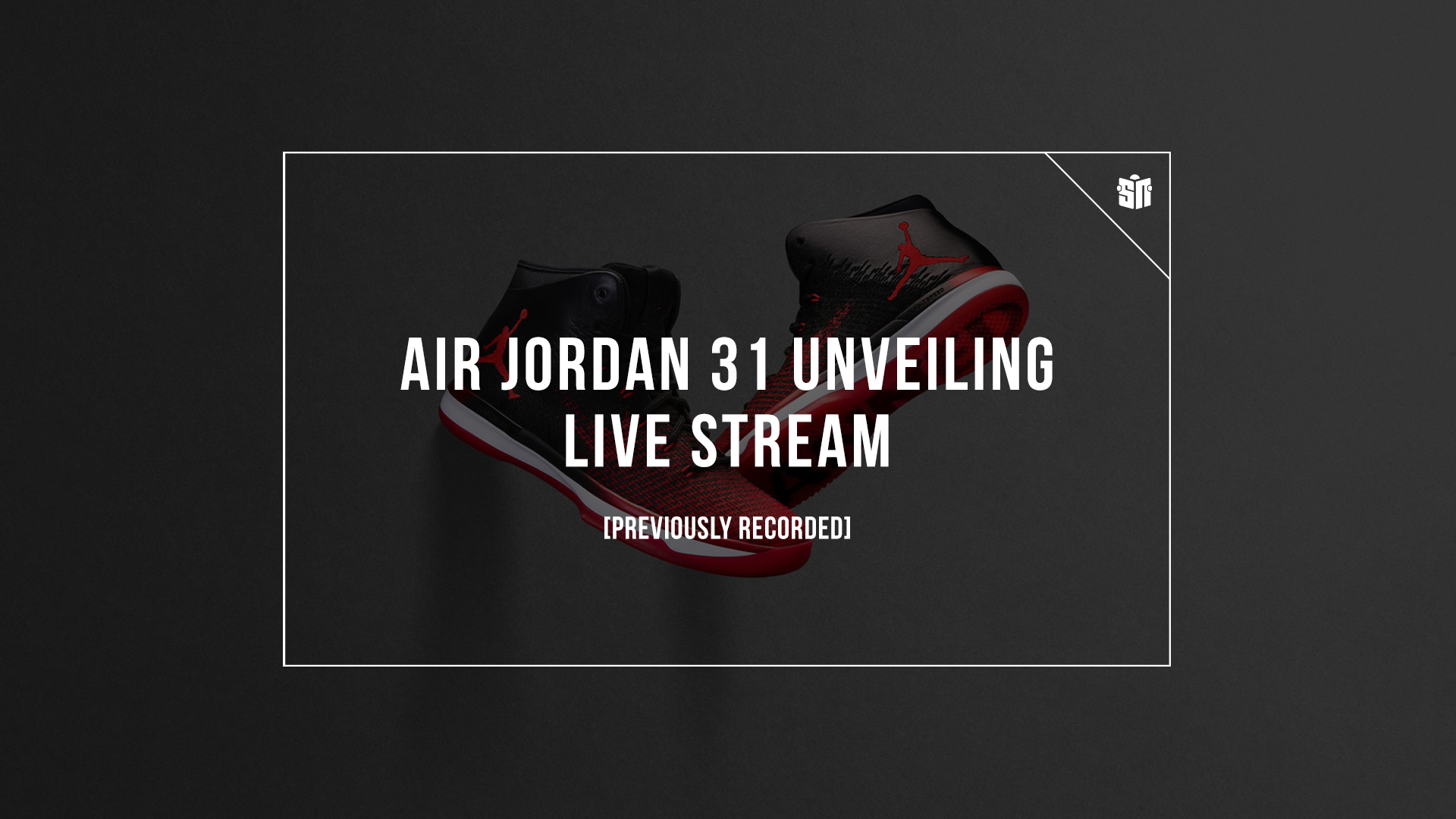 Watch the Air Jordan 31 Unveiling Live Stream