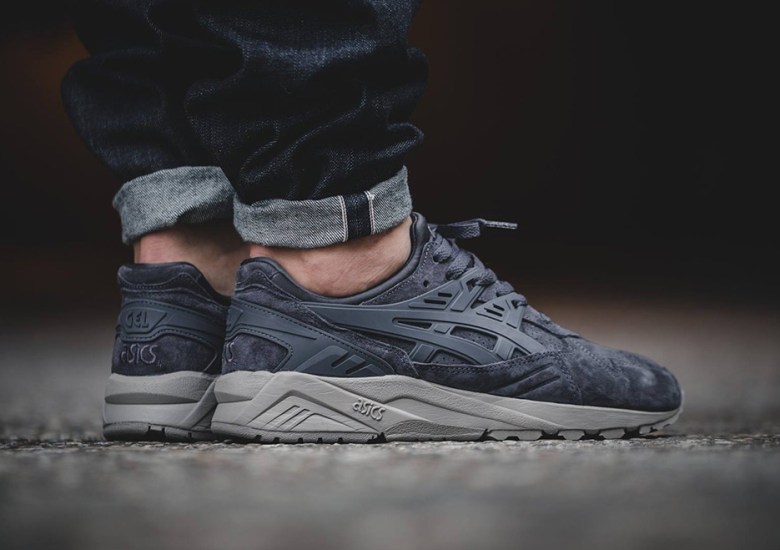 Tonal Suede ASICS GEL-Kayano Options Continue With Concrete Grey