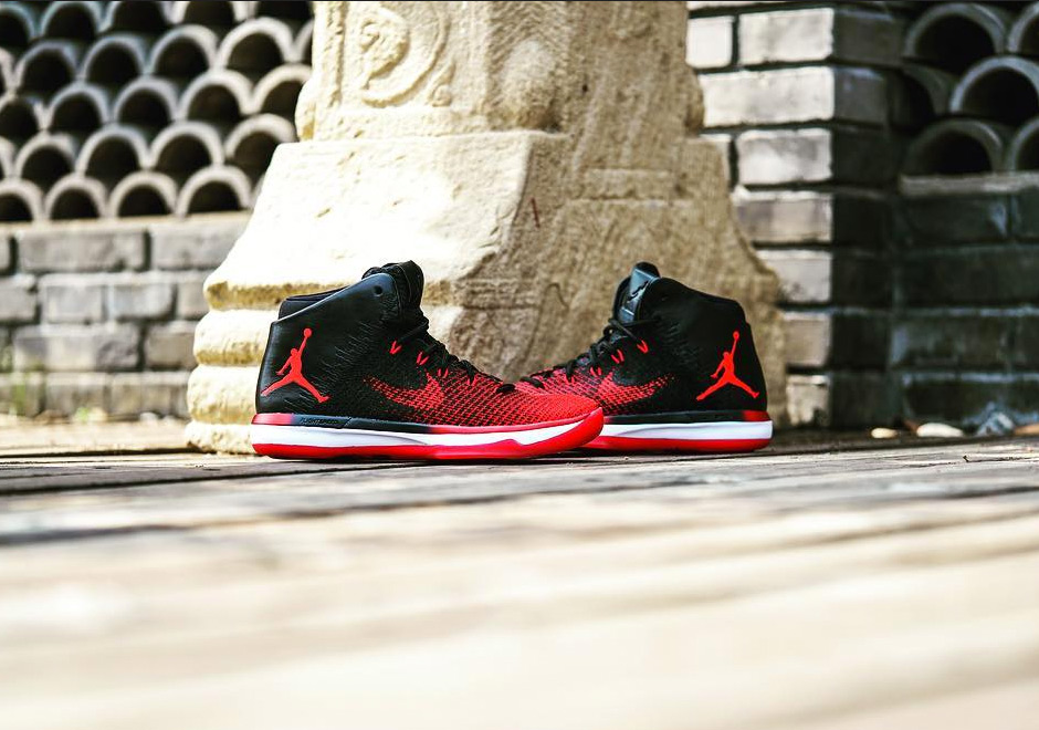 Jordan xxxi black store red