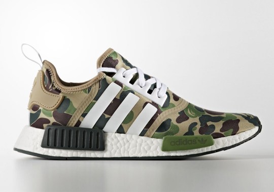 First Look at the BAPE x adidas NMD