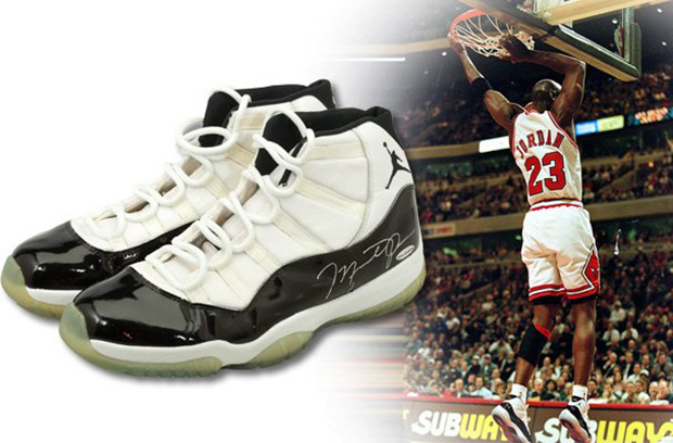 Michael Jordan’s Concord 11s From The 72-10 Season Are Being Auctioned Off
