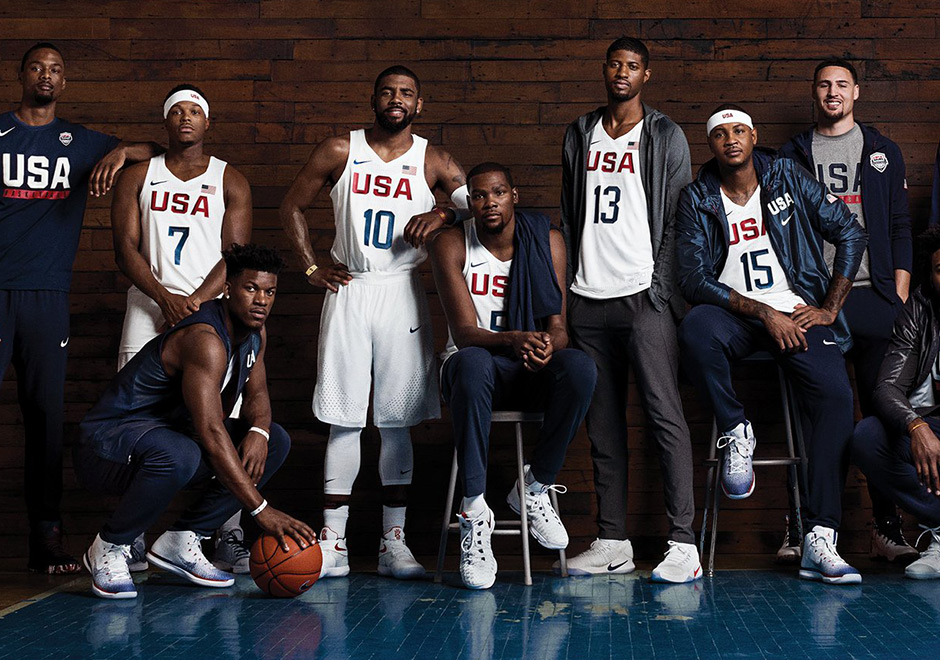 Carmelo Anthony And Jimmy Butler Debut Air Jordan 31 In Team USA Photo