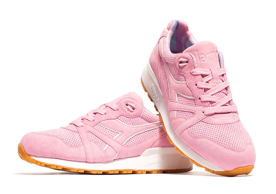 Diadora And La MJC Celebrate ALL GONE 2014 With Pink Suede
