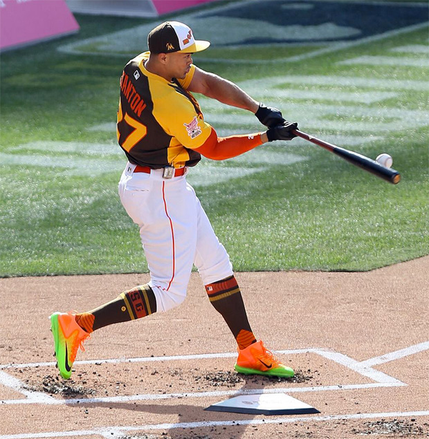 Mike Stanton Cleats Home Run Derby