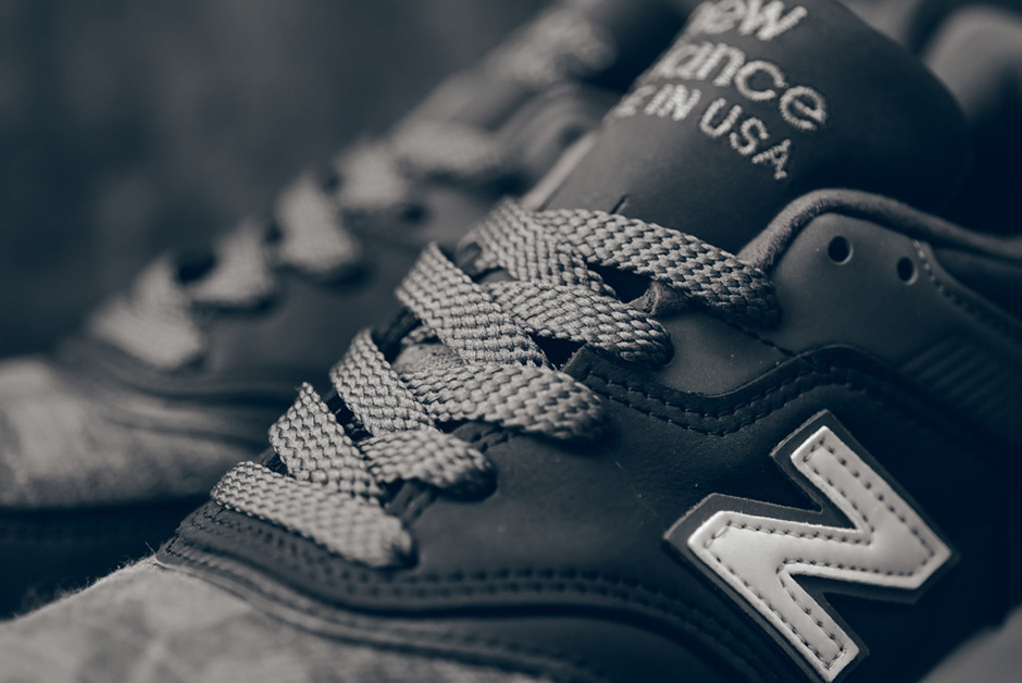 New Balance 997 Charcoal Camo Toe 05