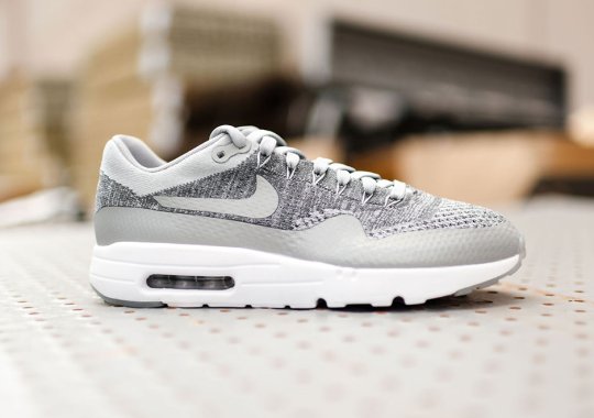 The Air Max 1 Ultra Flyknit Also Arrives in Wolf Grey