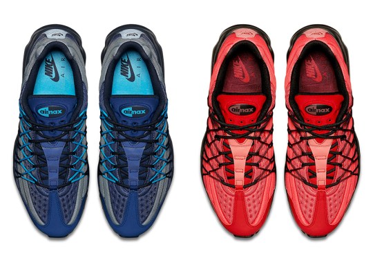 The Nike Air Max 95 Ultra SE Set To Release In Red And Blue