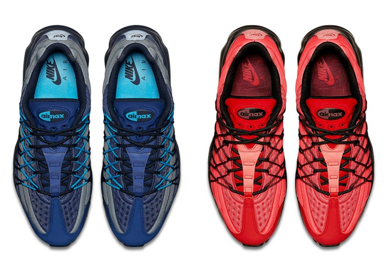 The Nike Air Max 95 Ultra SE Set To Release In Red And Blue