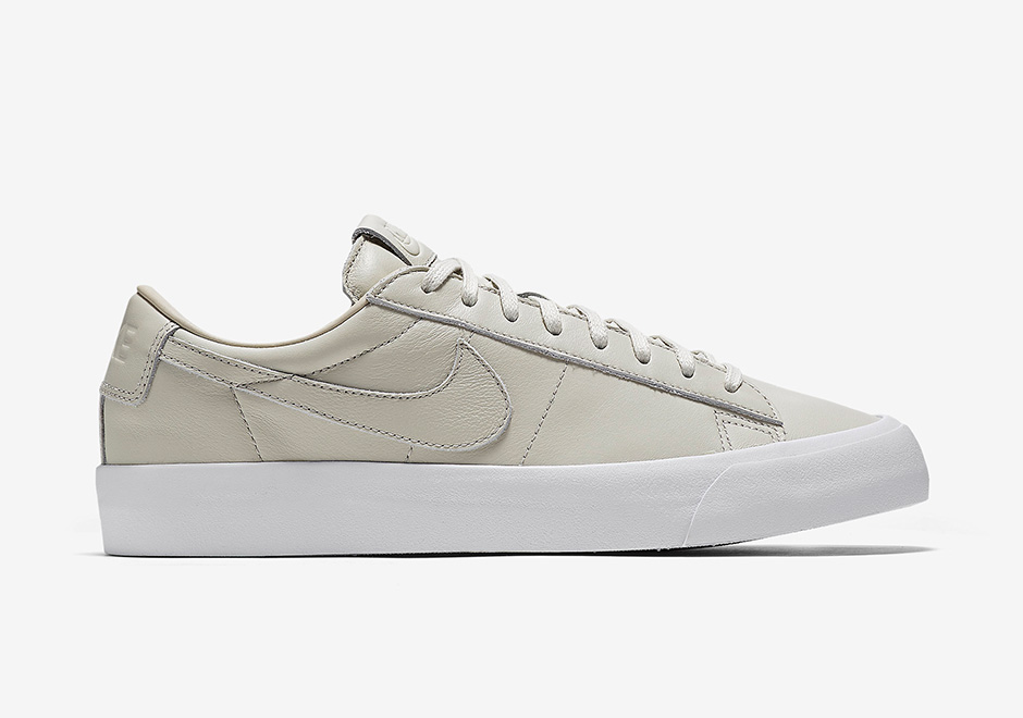 Nike Blazer Low Studio Tan Leather 1