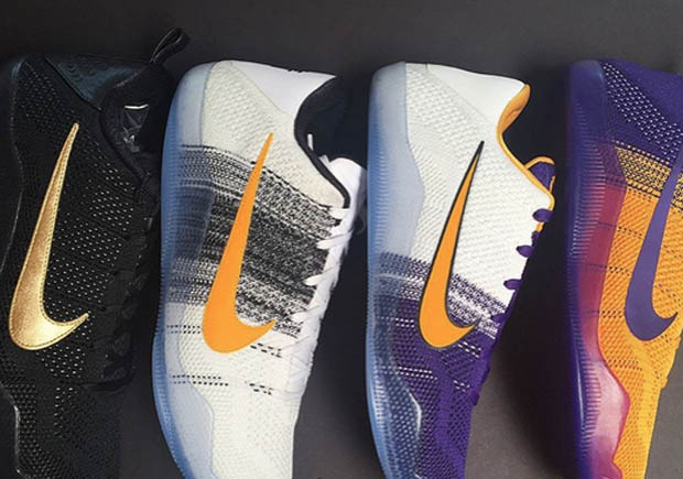 Here Are Some Of Kobe Bryant’s Last Nike PEs