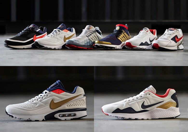 Nike's Olympic "Then And Now" Pack Is Now In - SneakerNews.com