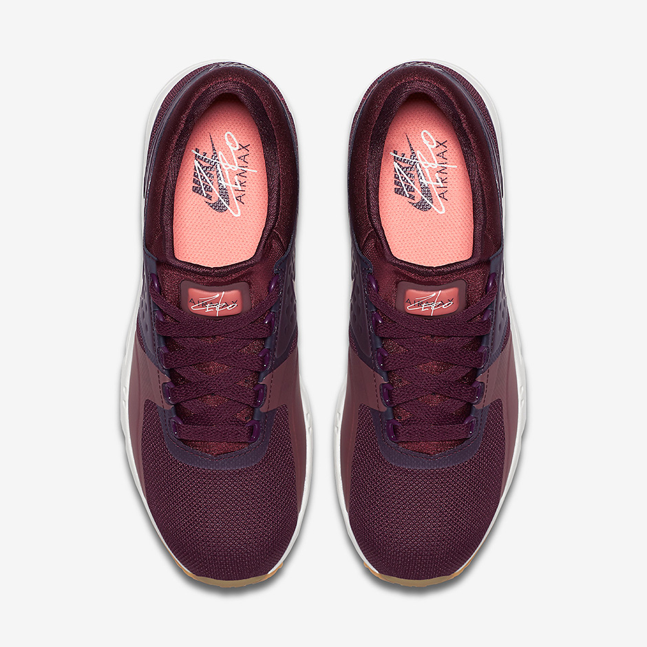 Nike Wmns Air Max Zero Maroon Gum 3