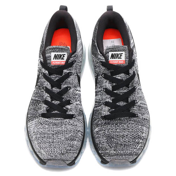 Nike Wmns Flyknit Air Max Black White 3