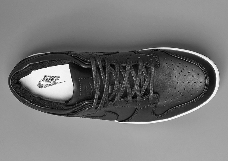 NikeLab Dunk Lux Low Black White 857587-001 | SneakerNews.com