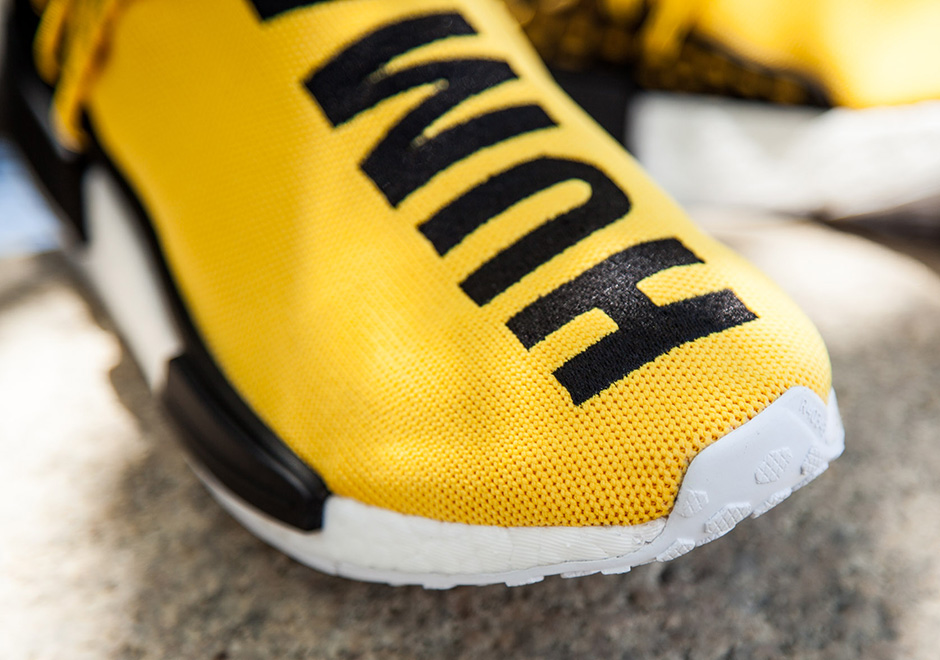 Pharrell Adidas Nmd Yellow Black 10