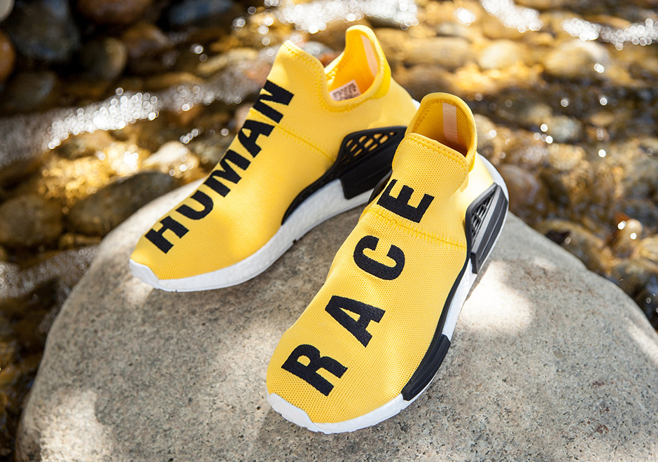 pharrell nmd human race yellow