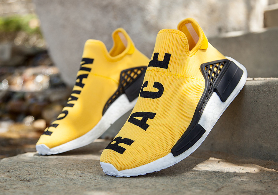 Pharrell Adidas Nmd Yellow Black 18