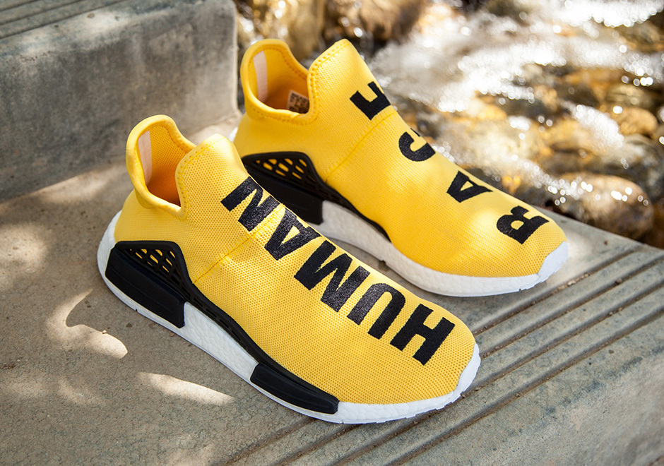 Pharrell Adidas Nmd Yellow Black 2