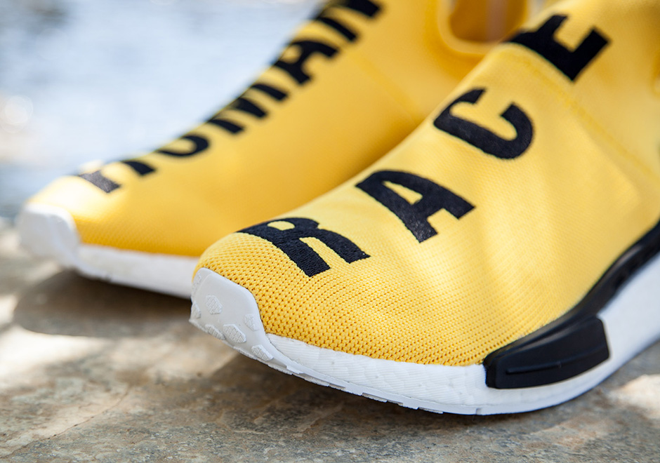 Pharrell Adidas Nmd Yellow Black 3