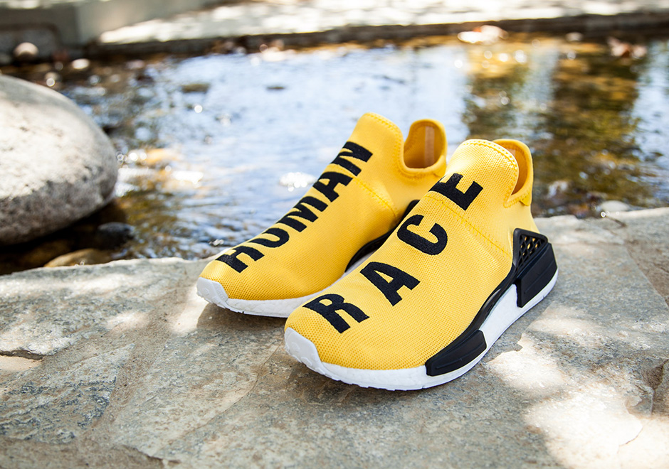 Pharrell Adidas Nmd Yellow Black 5