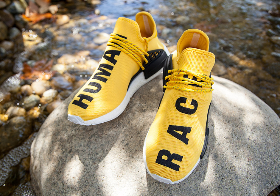 Pharrell Adidas Nmd Yellow Black 7