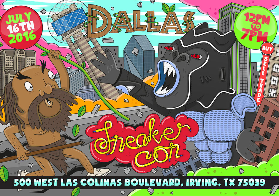 Sneaker Con Stops In Dallas For The First Time Tomorrow