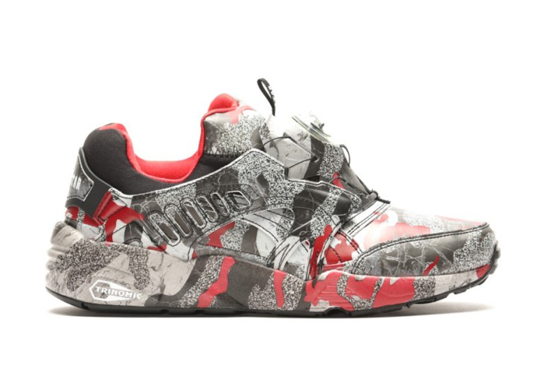 Another Look At Trapstar’s Upcoming Puma Disc Blaze In Camouflage